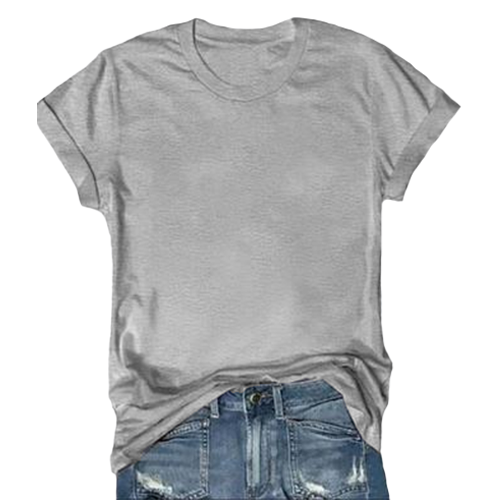 Women's Short Sleeve T-Shirt Solid Color Round Neck Casual Tee Top Womenswear Basic Shortsleeve Tshirt Women’s Clothes Breathable Fabric Women Underwear（T-shirt only）